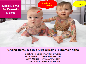 Baby Names as Domain Nmae